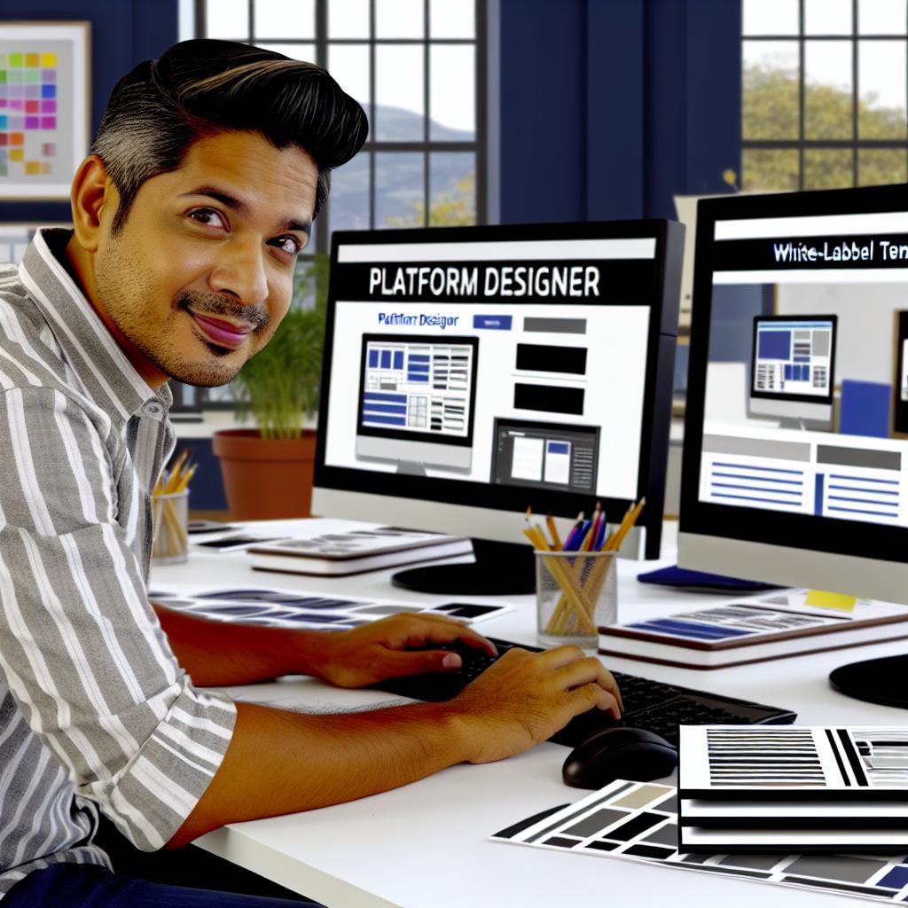 Design Considerations for White-Label Platforms Using Templates
